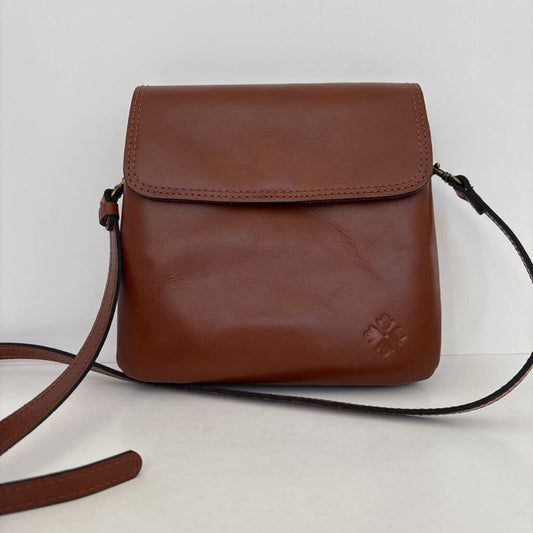 Leather Crossbody Flapover