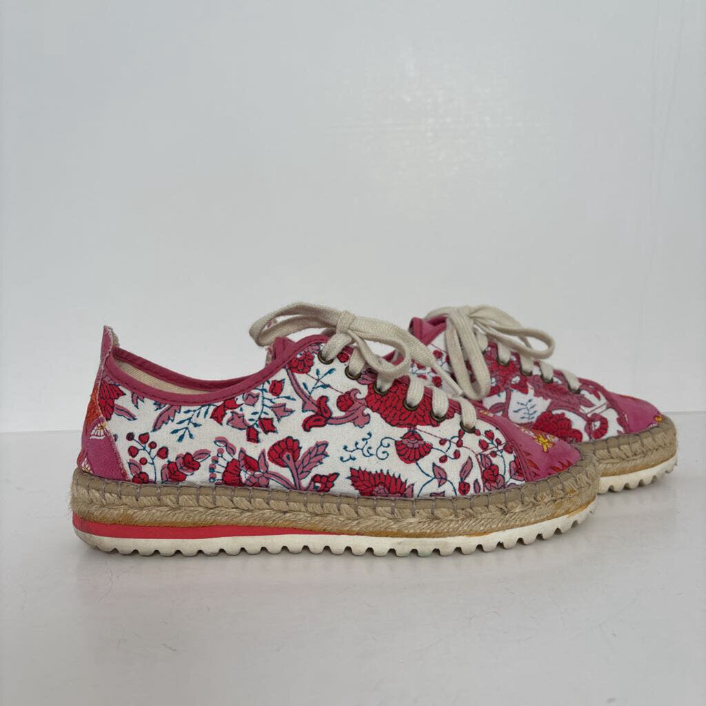 floral, espadrille