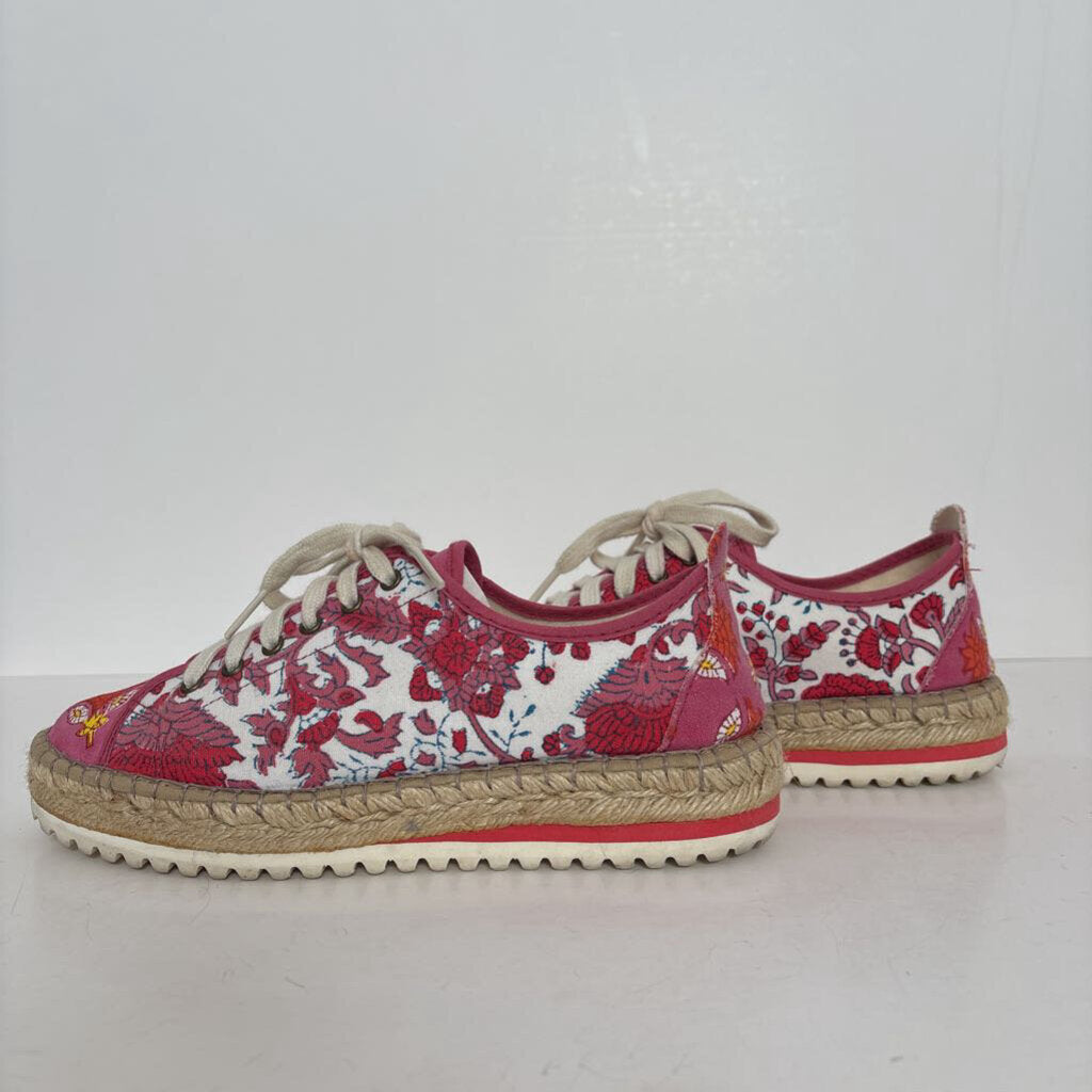 floral, espadrille