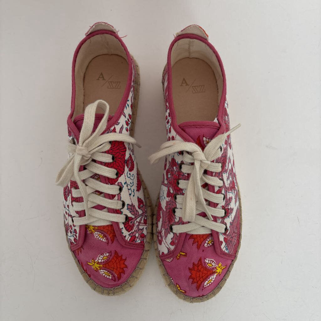 floral, espadrille