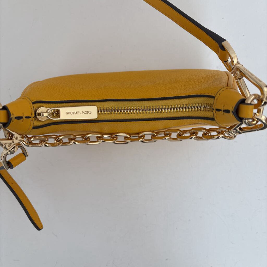 cora zip gold chain