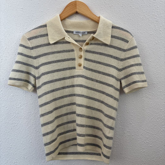 Cashmere SS Stripe