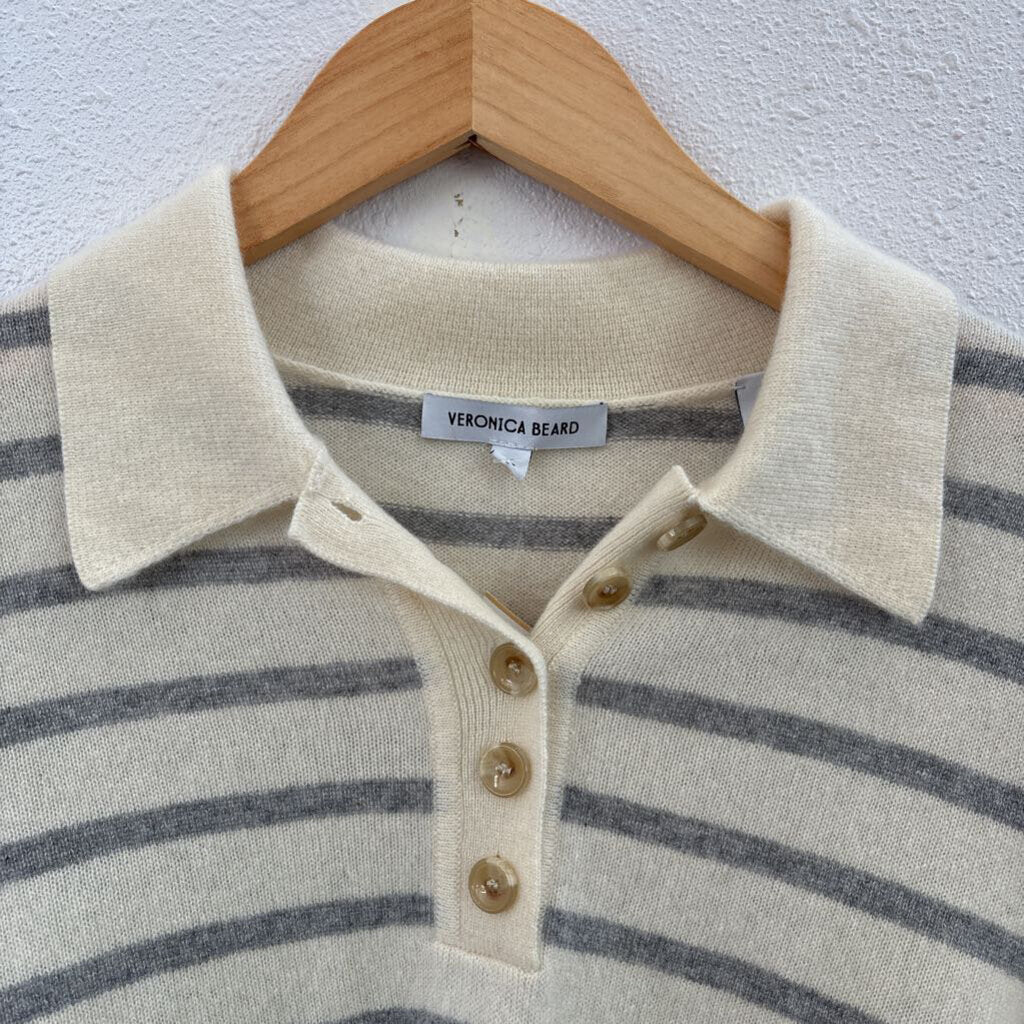 Cashmere SS Stripe