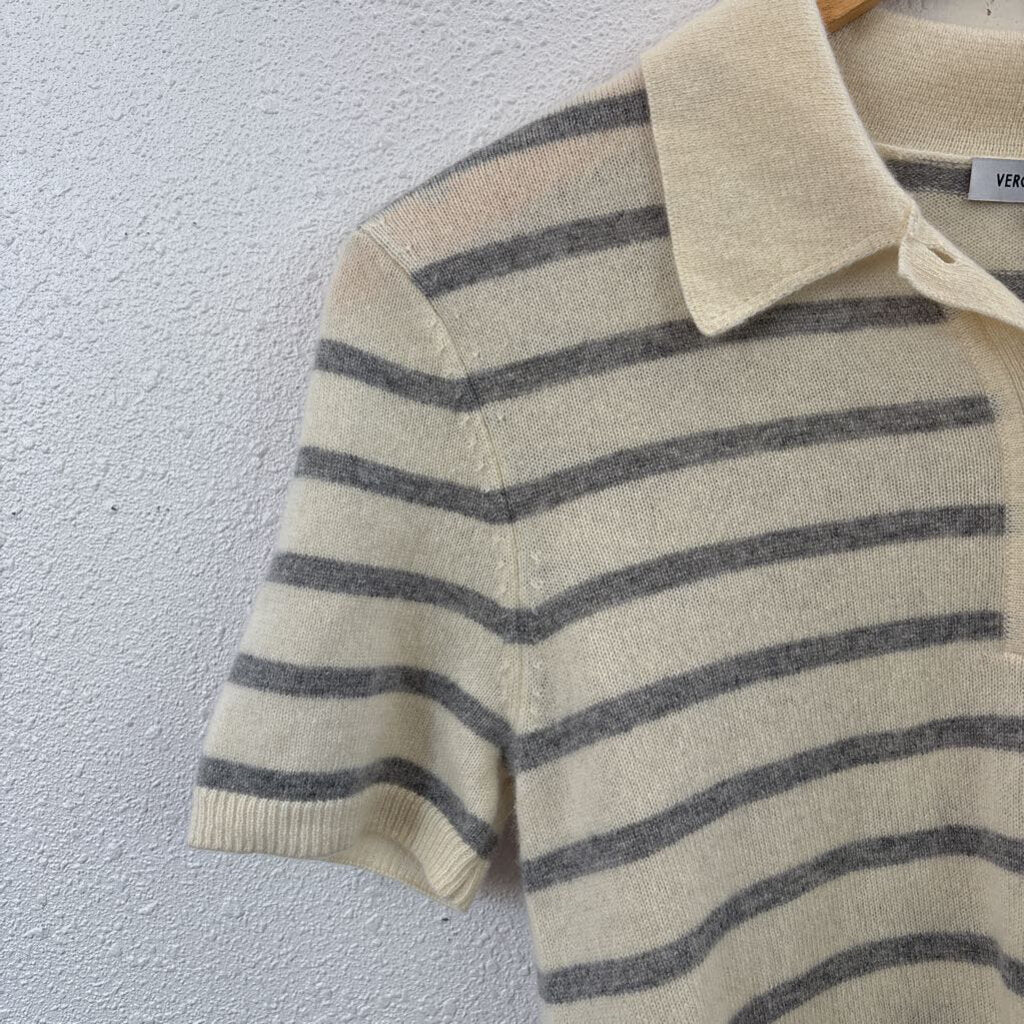 Cashmere SS Stripe