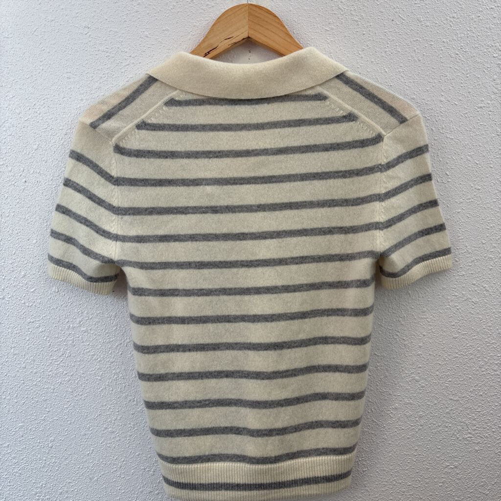 Cashmere SS Stripe
