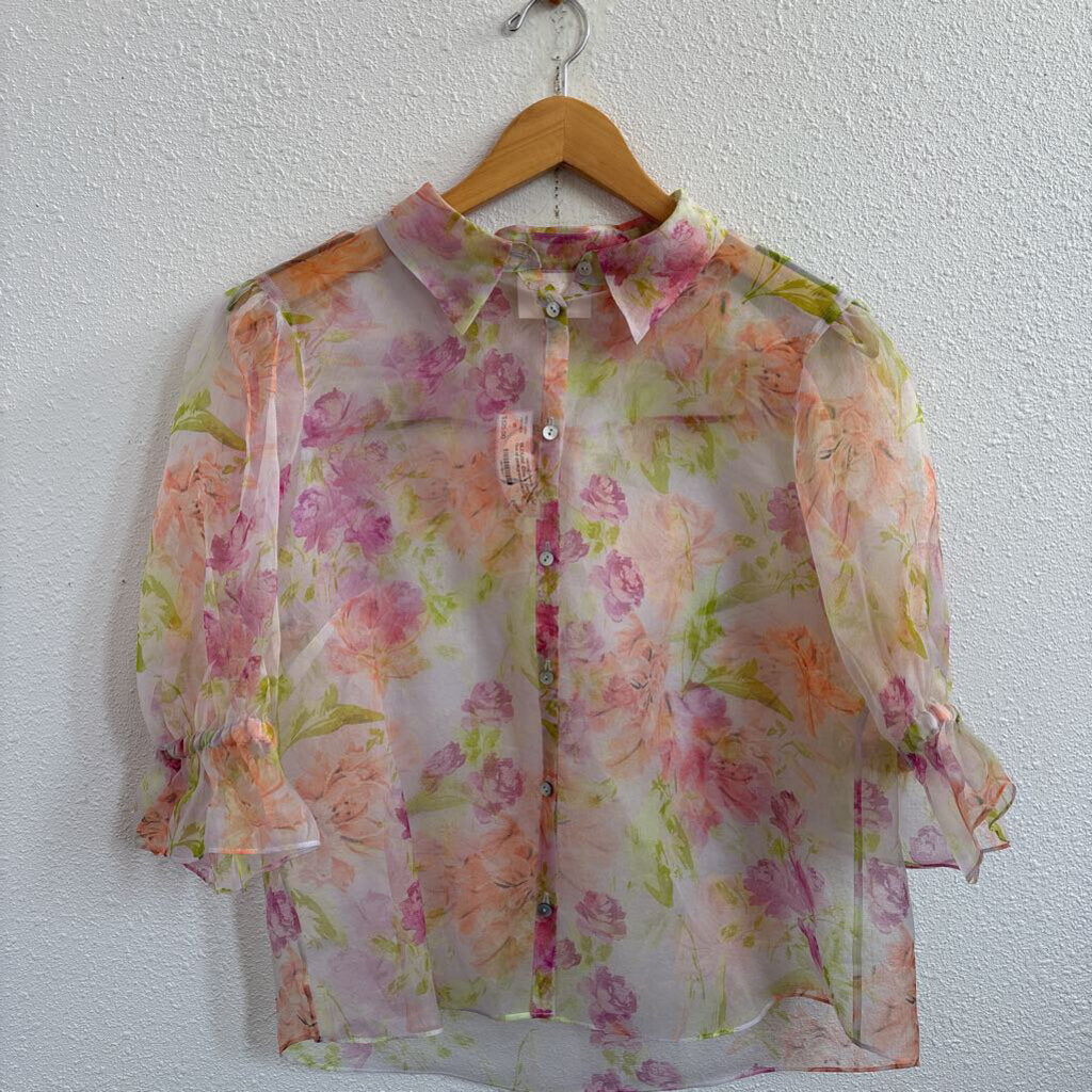 sheer floral