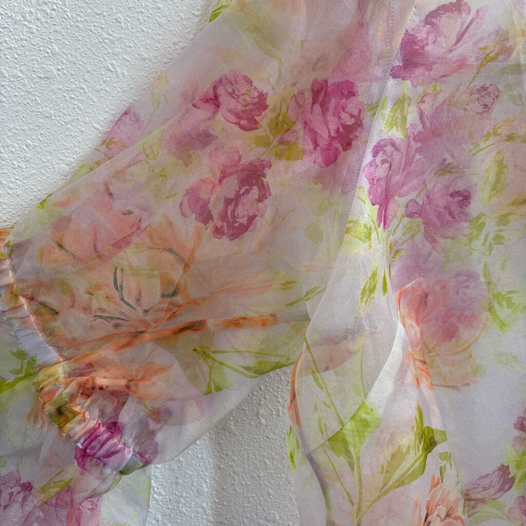 sheer floral