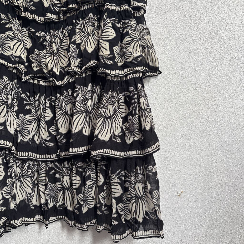ruffled tiered