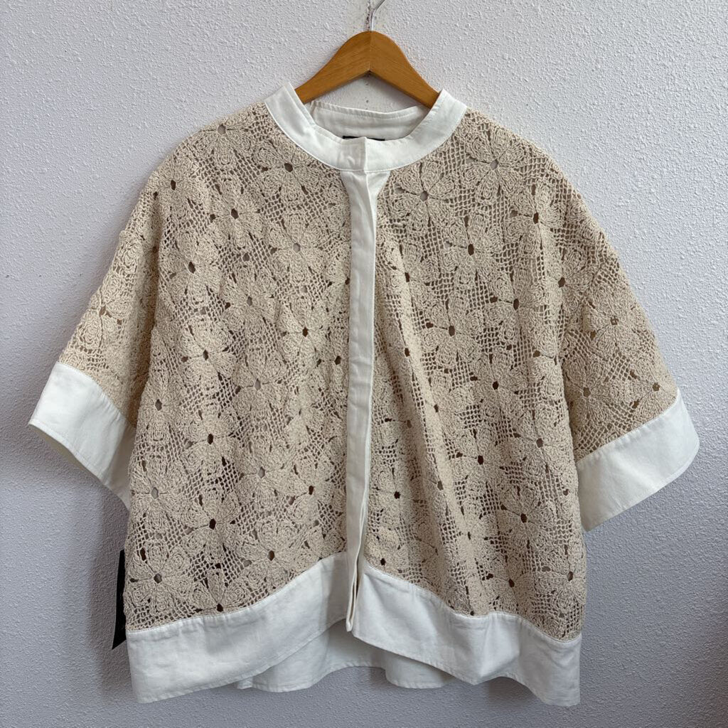 Tan Crochet NWT