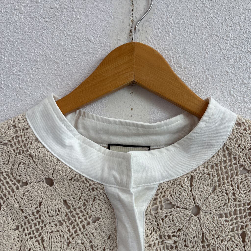 Tan Crochet NWT