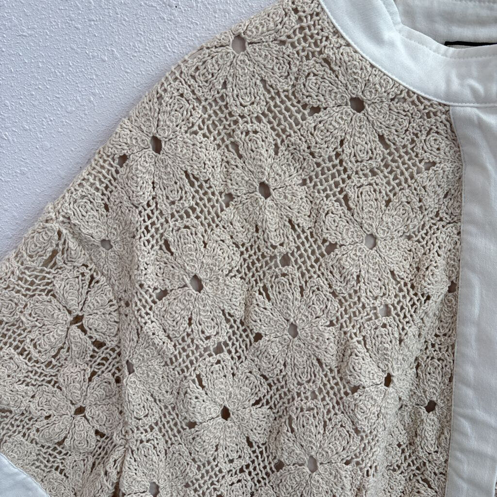 Tan Crochet NWT