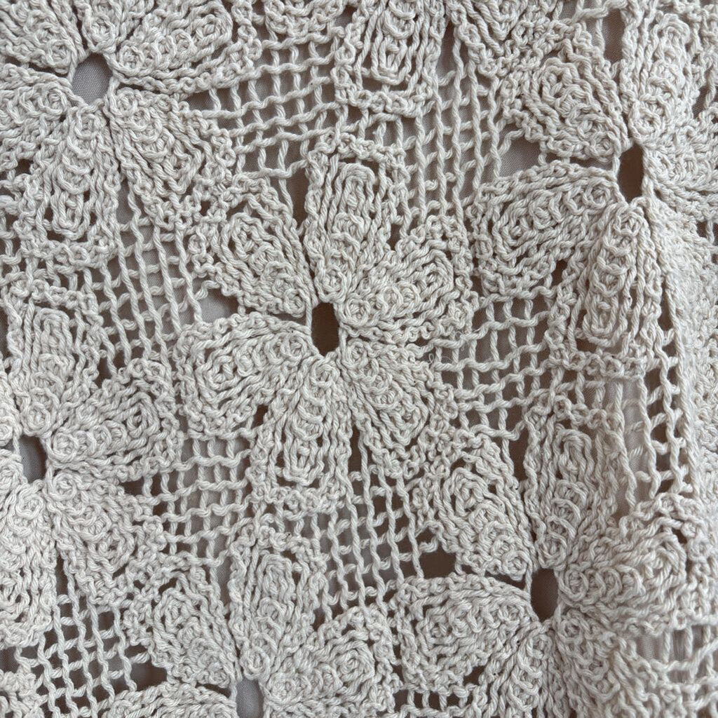 Tan Crochet NWT