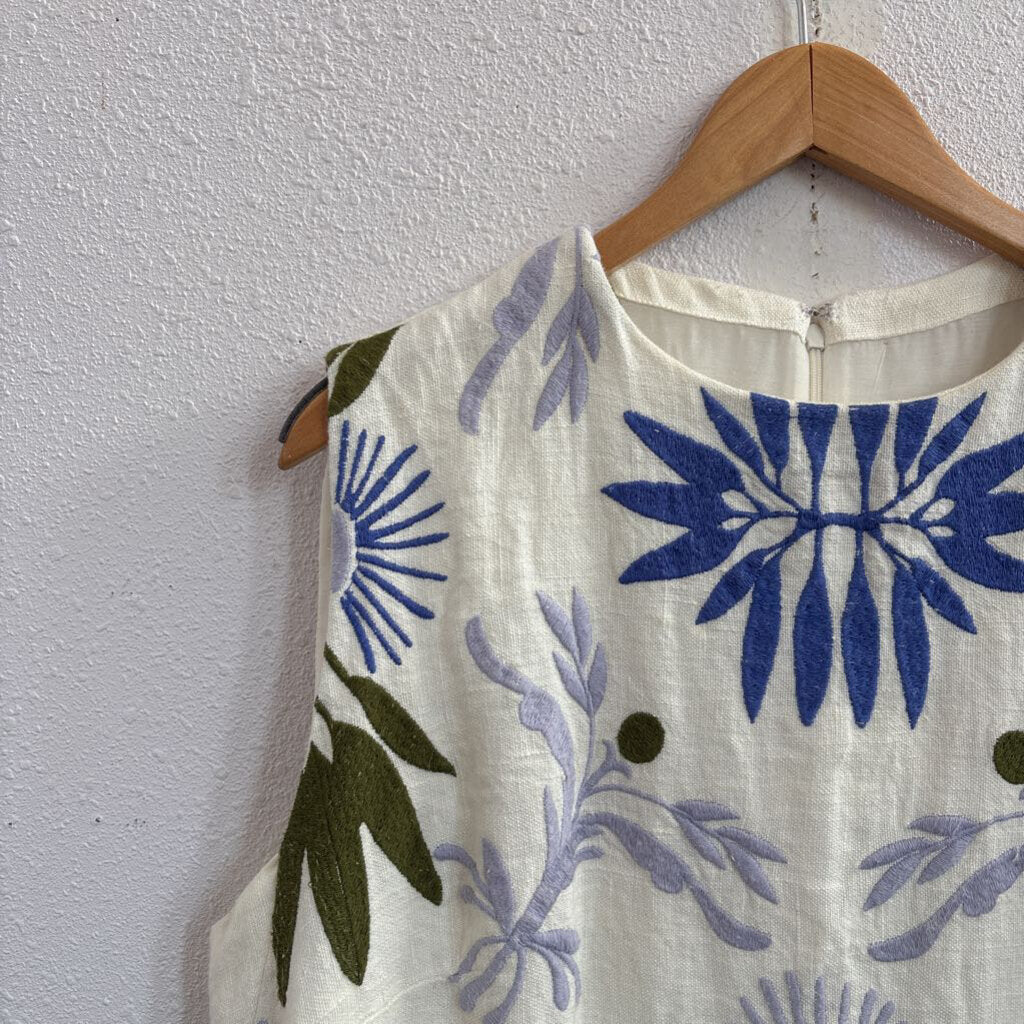 sleeveless linen