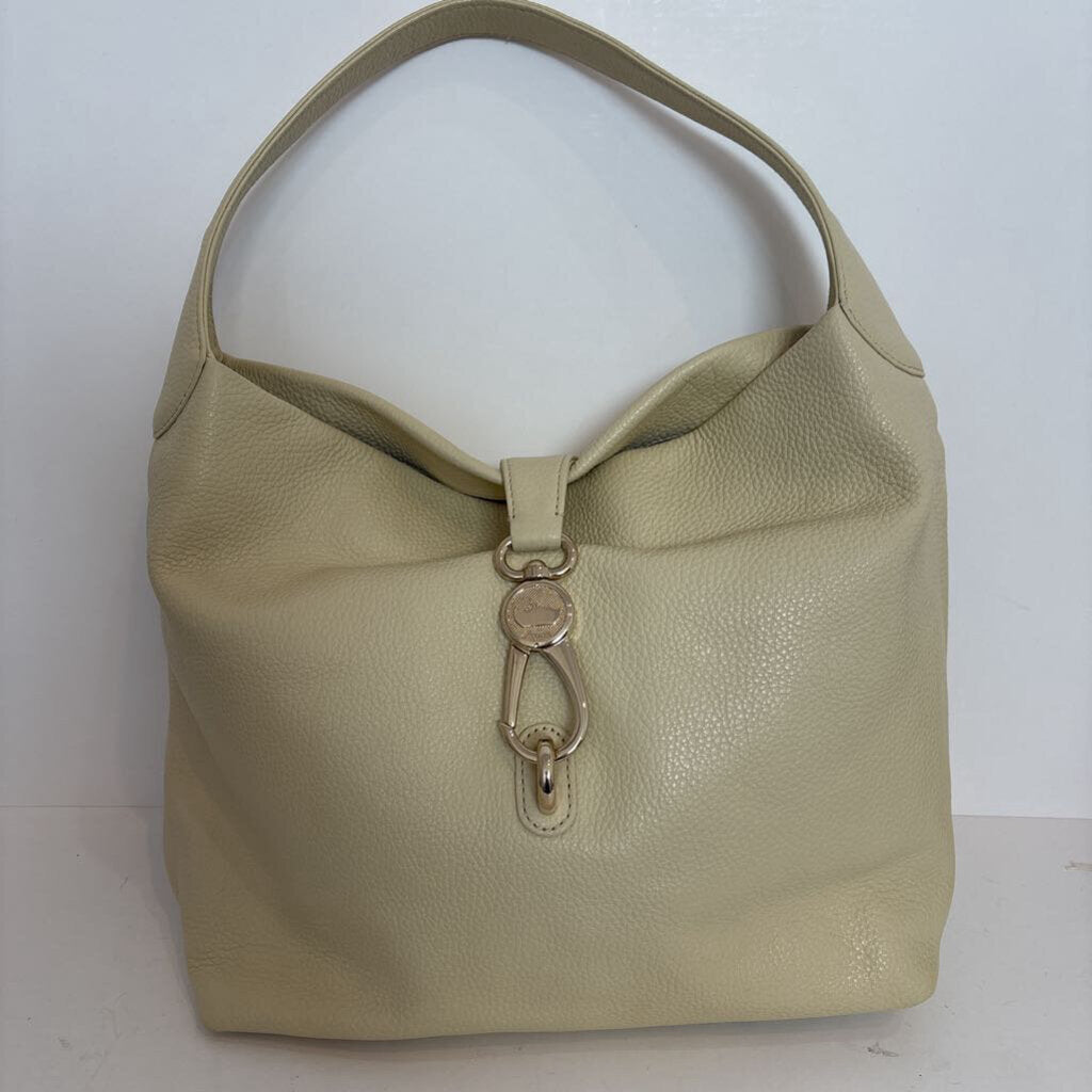 Leather shoulder bag