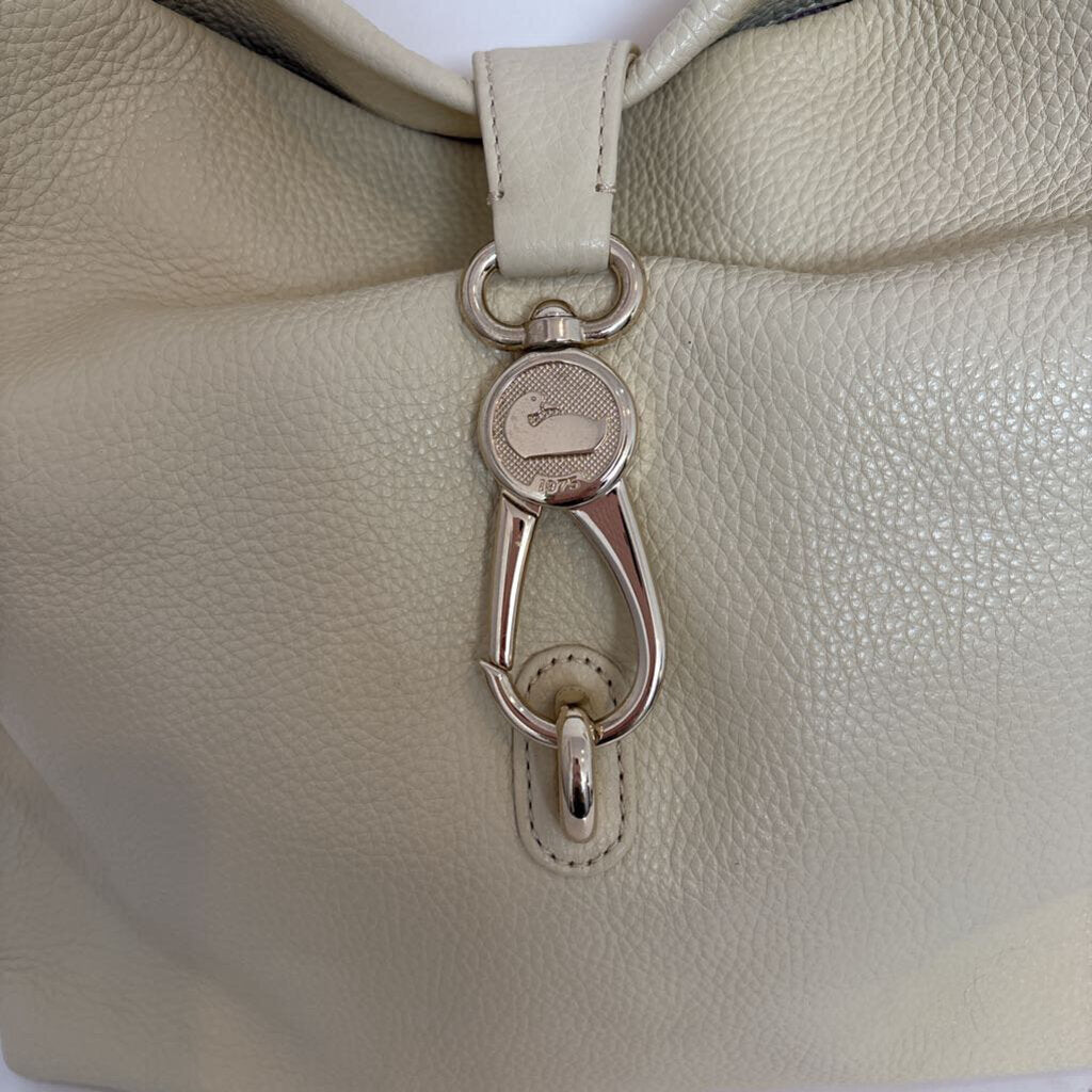 Leather shoulder bag