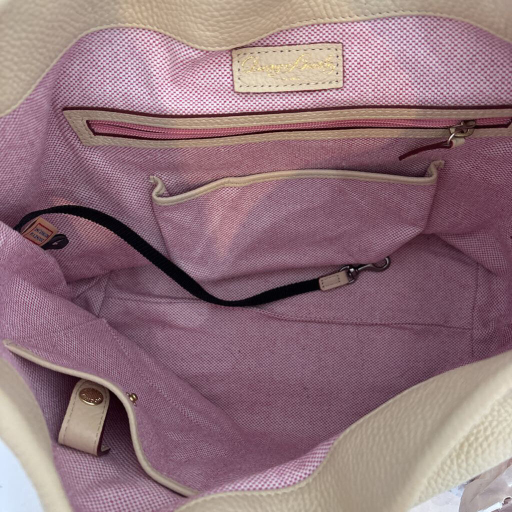 Leather shoulder bag