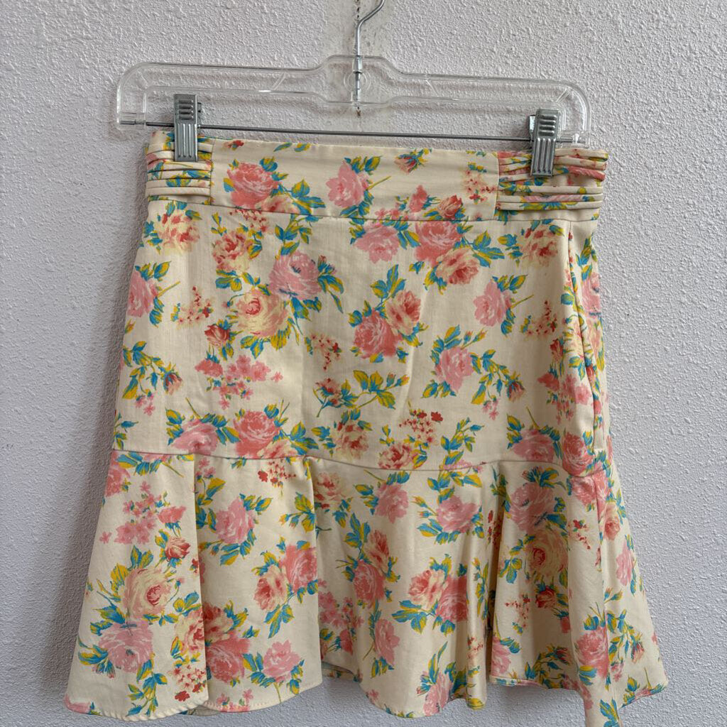 skirt top floral