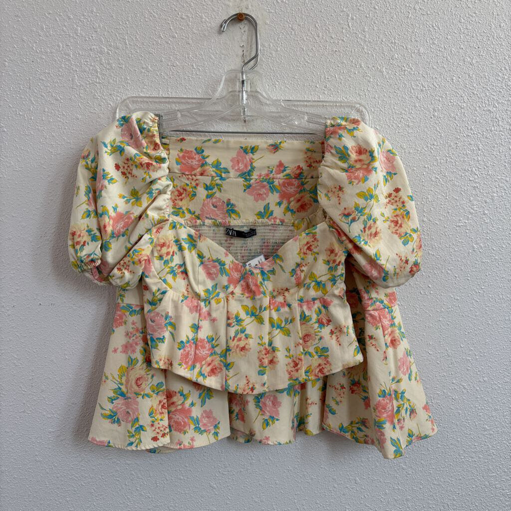 skirt top floral