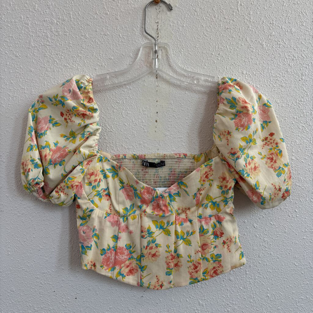 skirt top floral