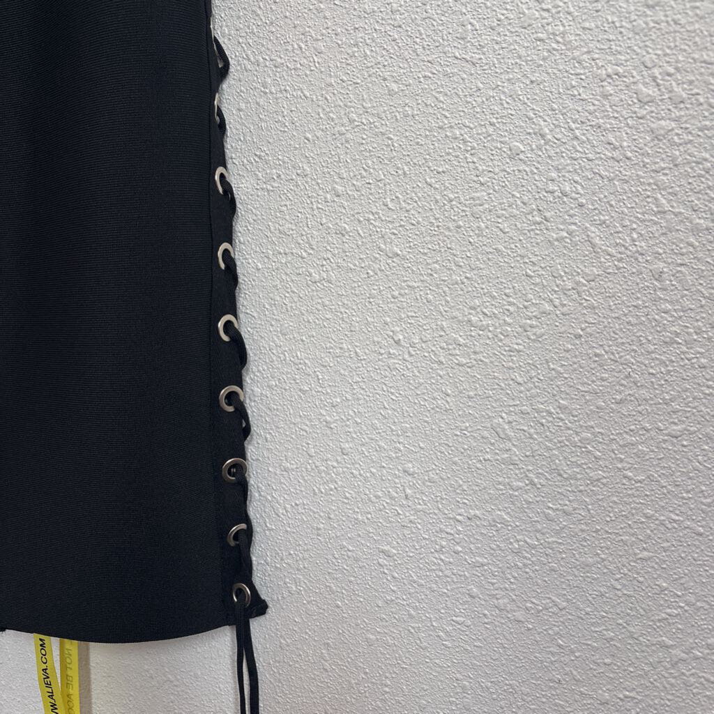 lace up midi