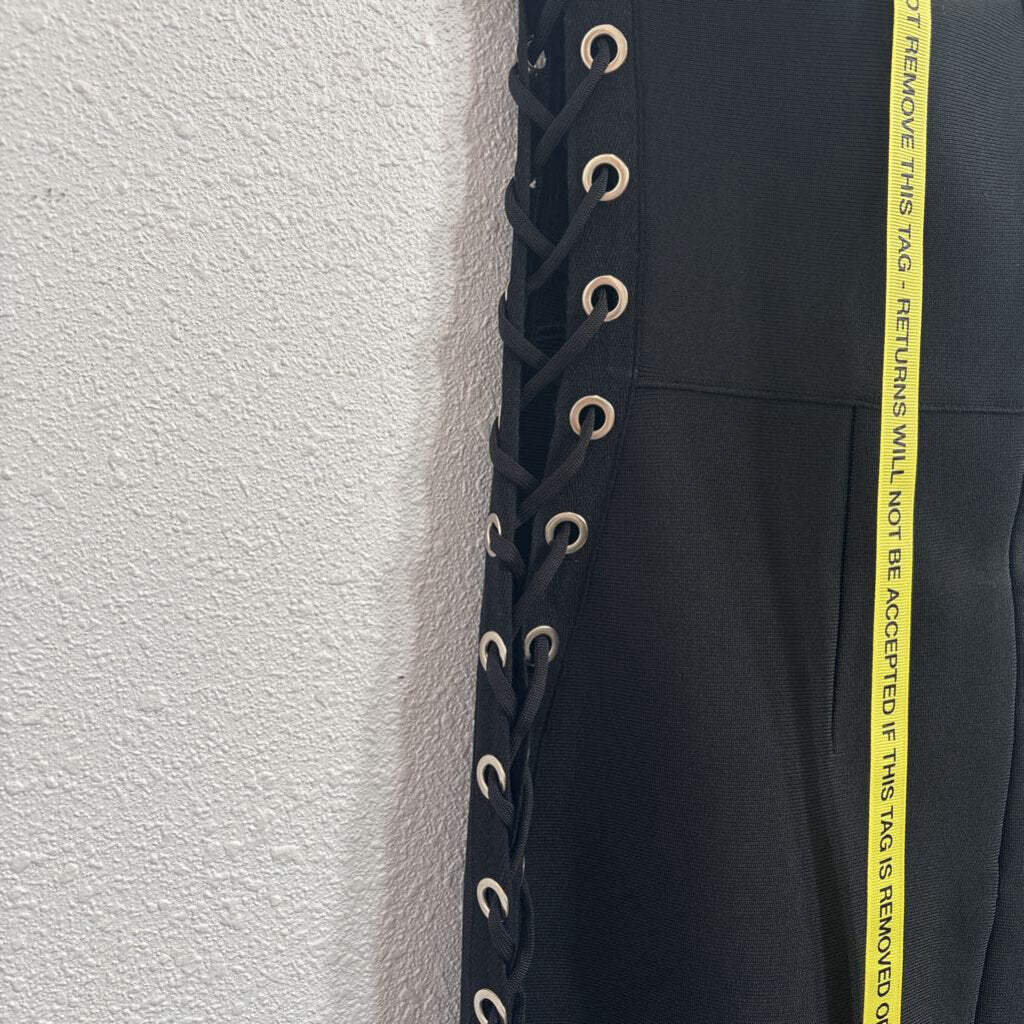 lace up midi
