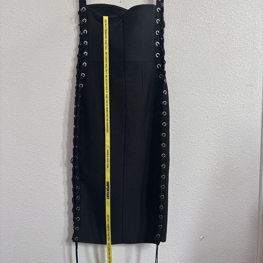 lace up midi