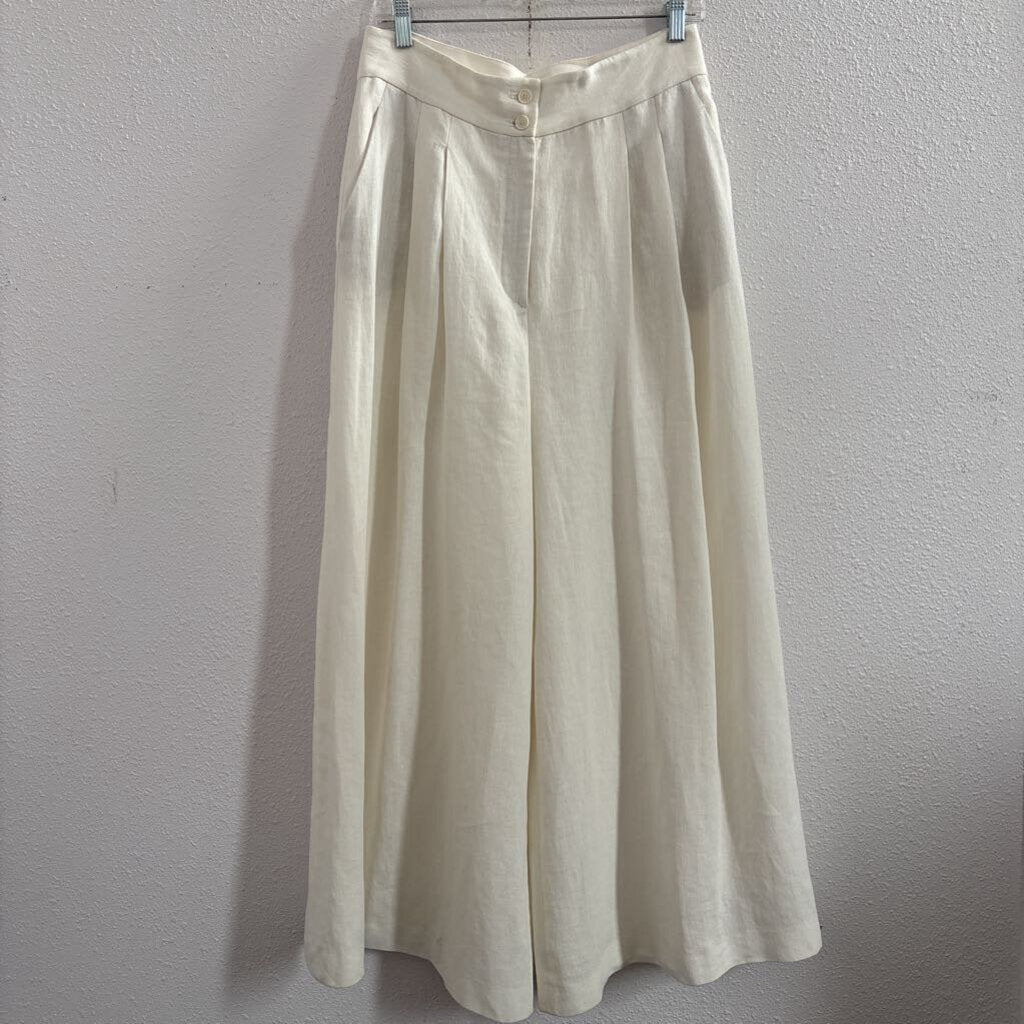 pleat/wide leg