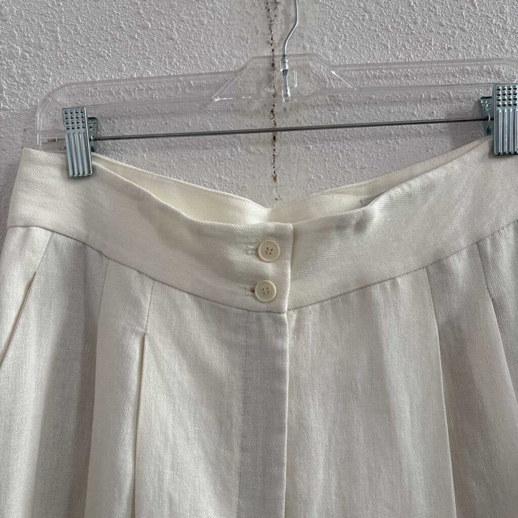 pleat/wide leg