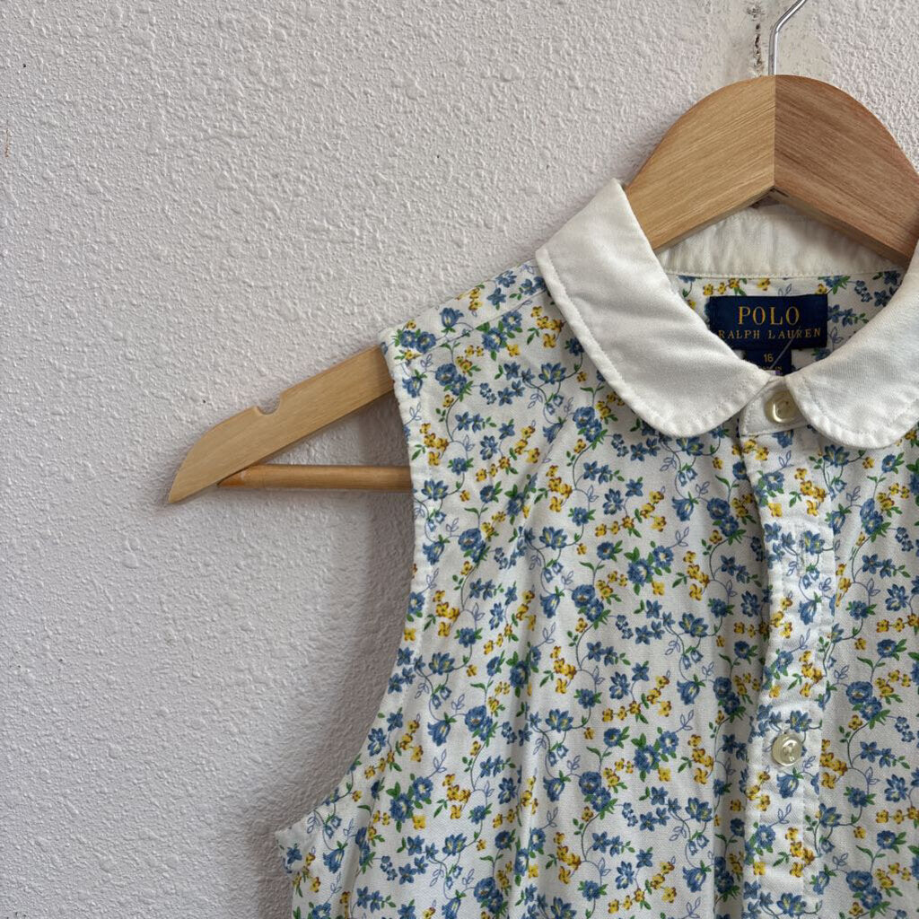 sleeveless floral