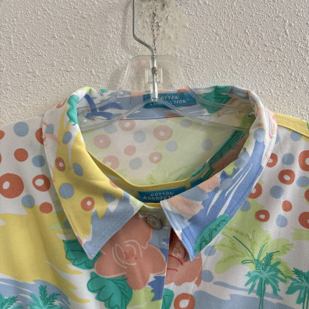 Print Cami Jacket Set