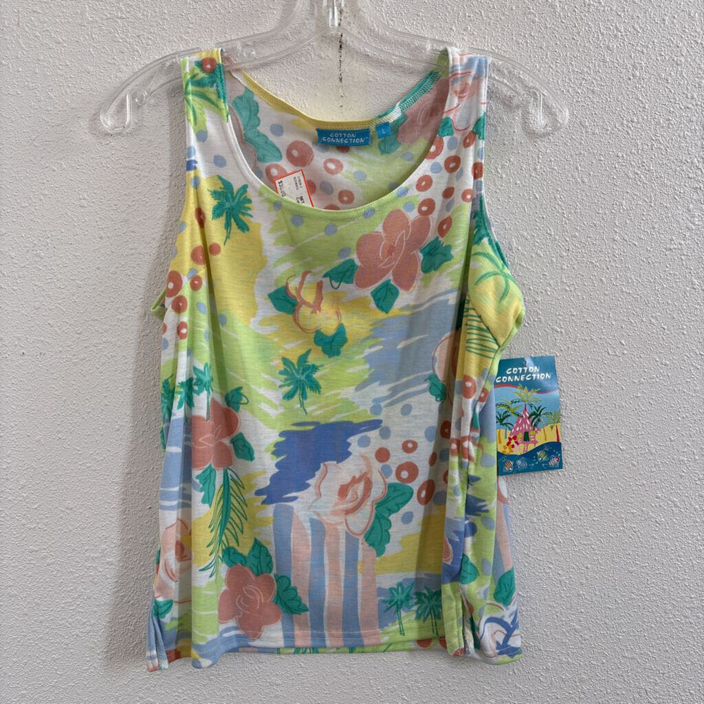 Print Cami Jacket Set