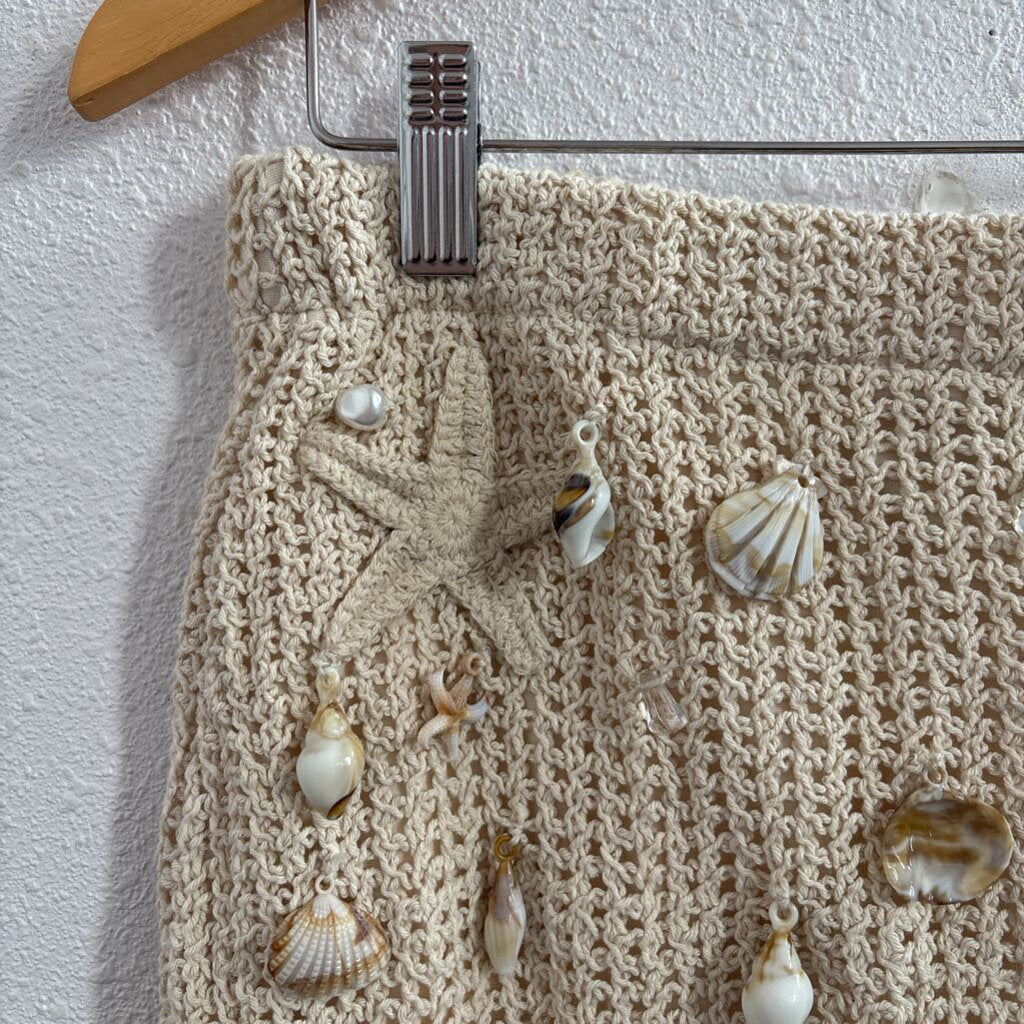 crochet skirt set