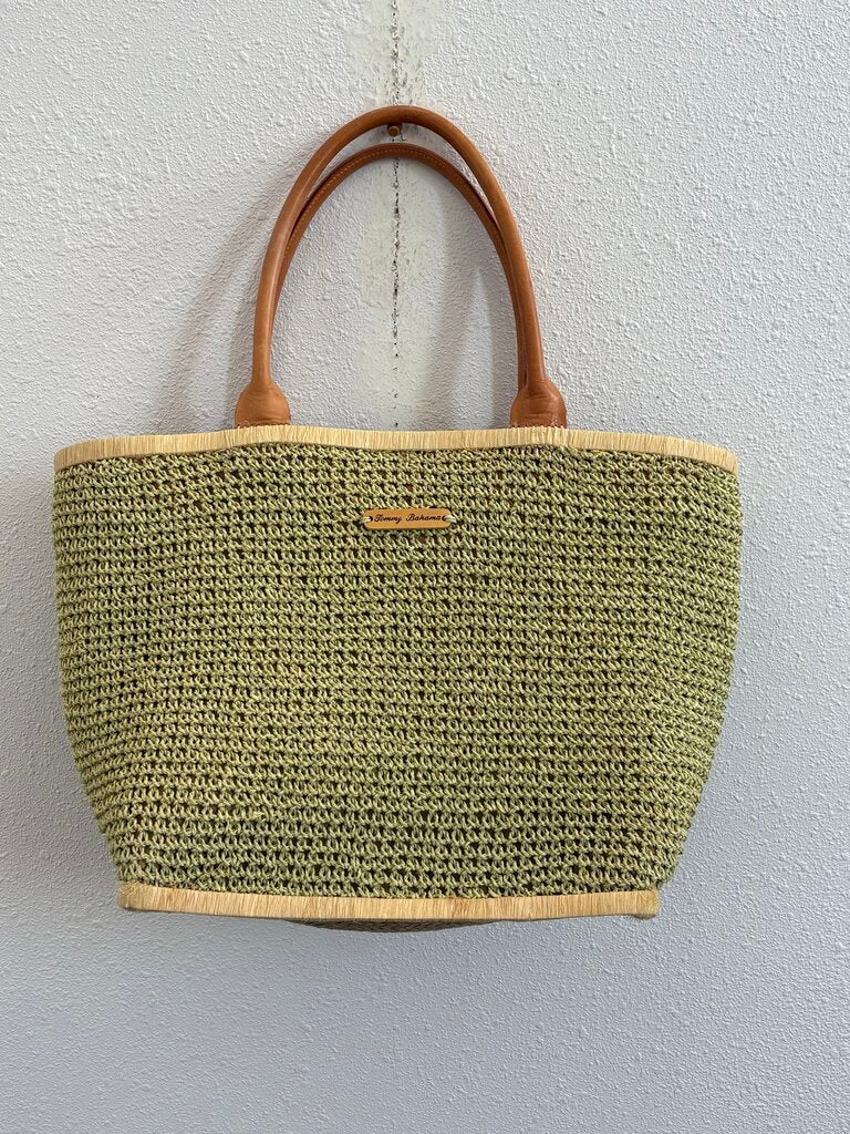 Woven Basket Tote