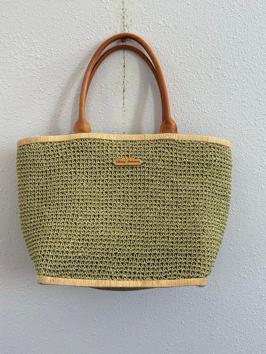 Woven Basket Tote