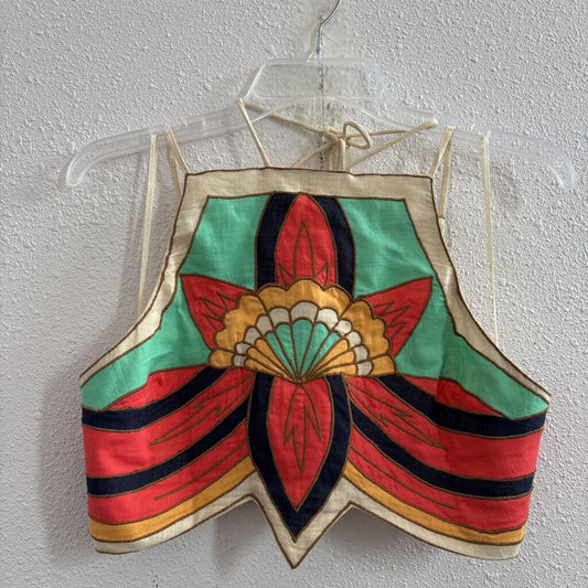 lotus halter top