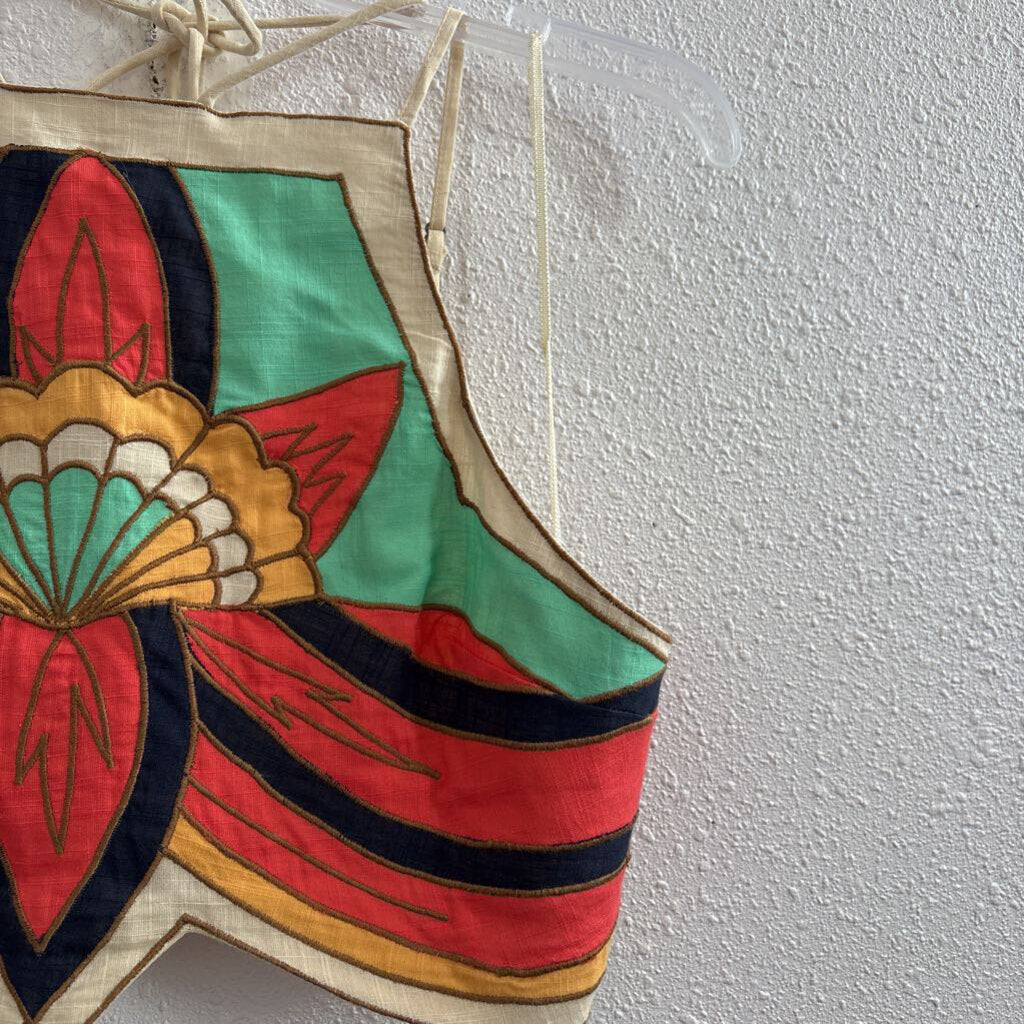 lotus halter top