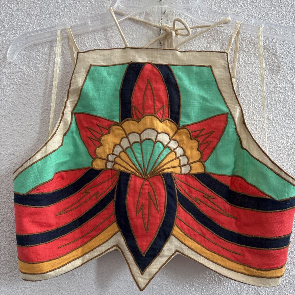 lotus halter top
