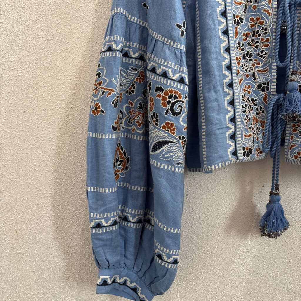 embroidered
