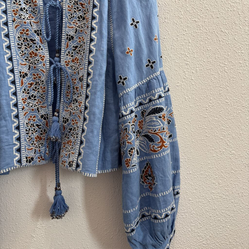 embroidered