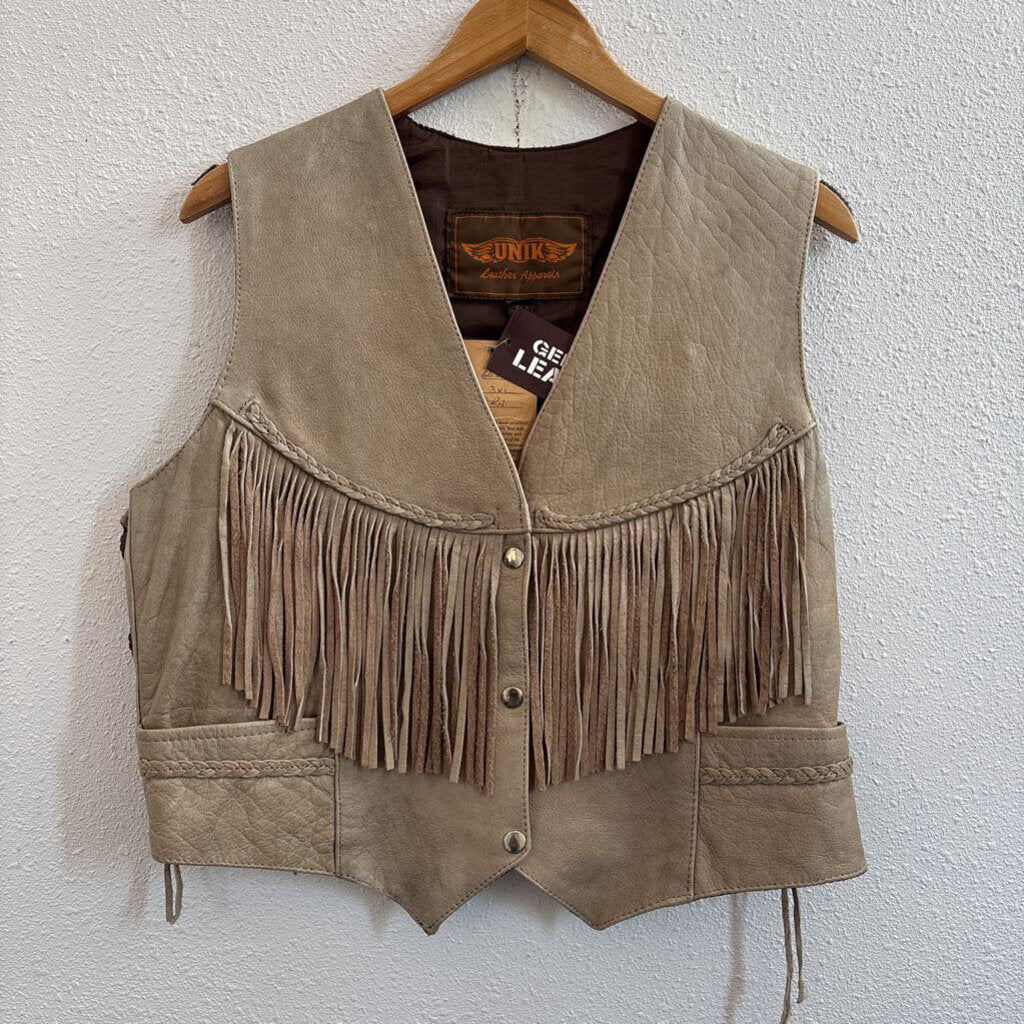 leather/fringe