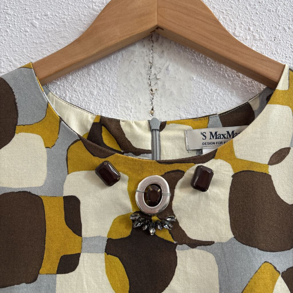 sleeveless print