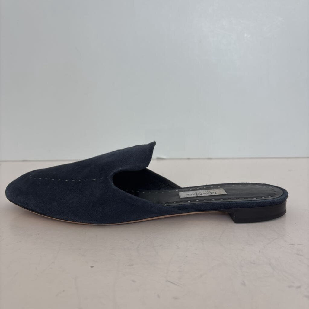 suede mules