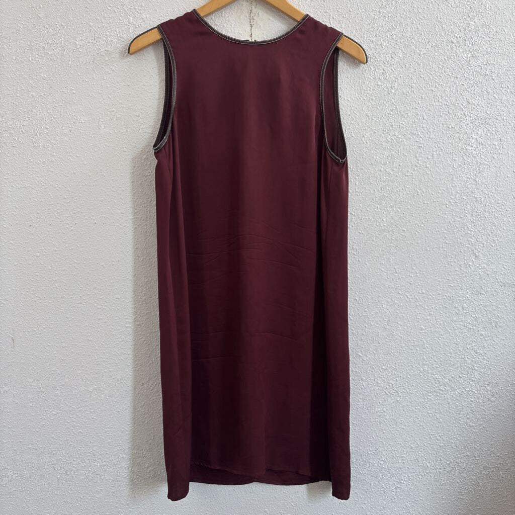 sleeveless silk