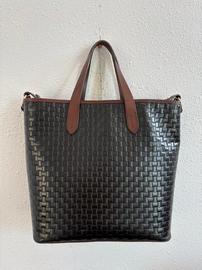 Woven leather
