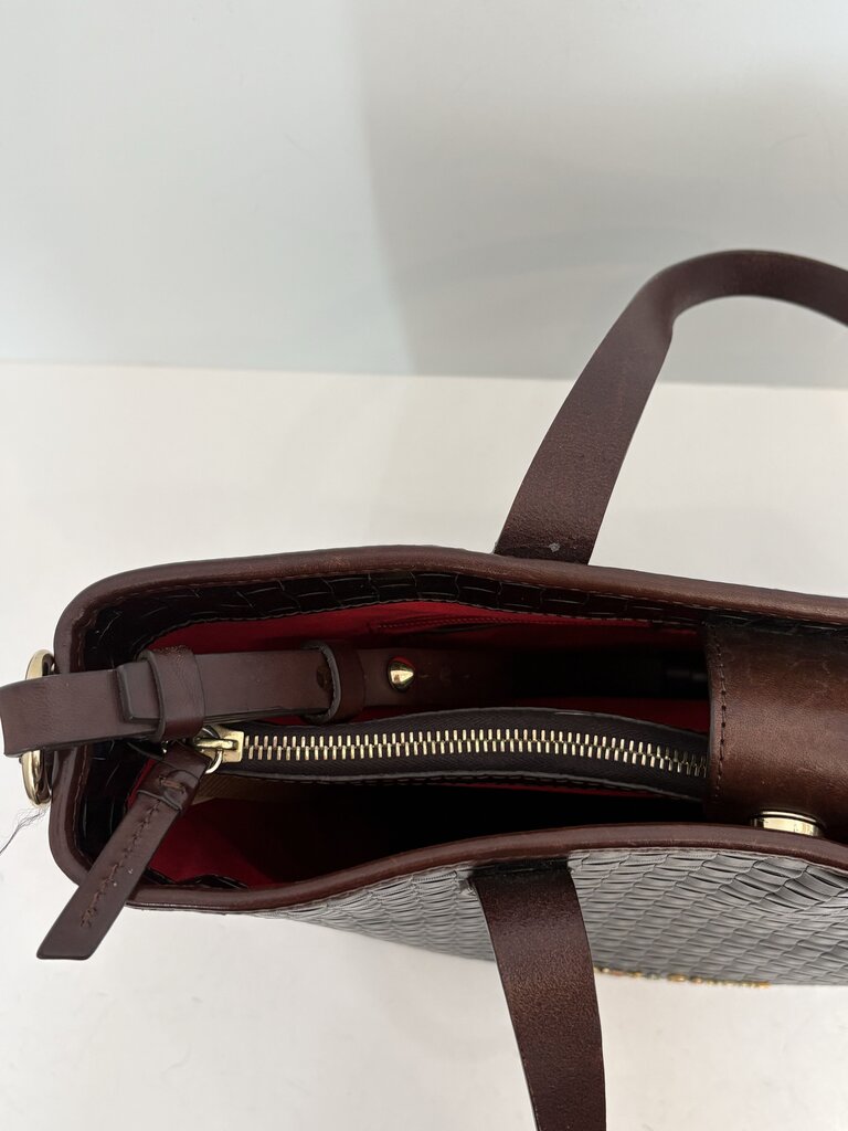 Woven leather