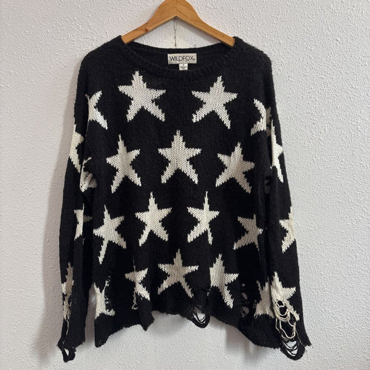Star Print Distressed