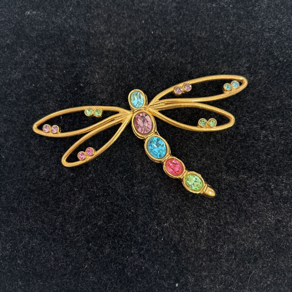 butler and wilson dragonfly brooch