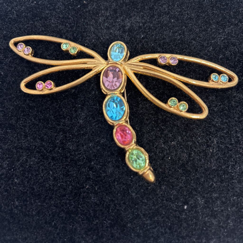 butler and wilson dragonfly brooch