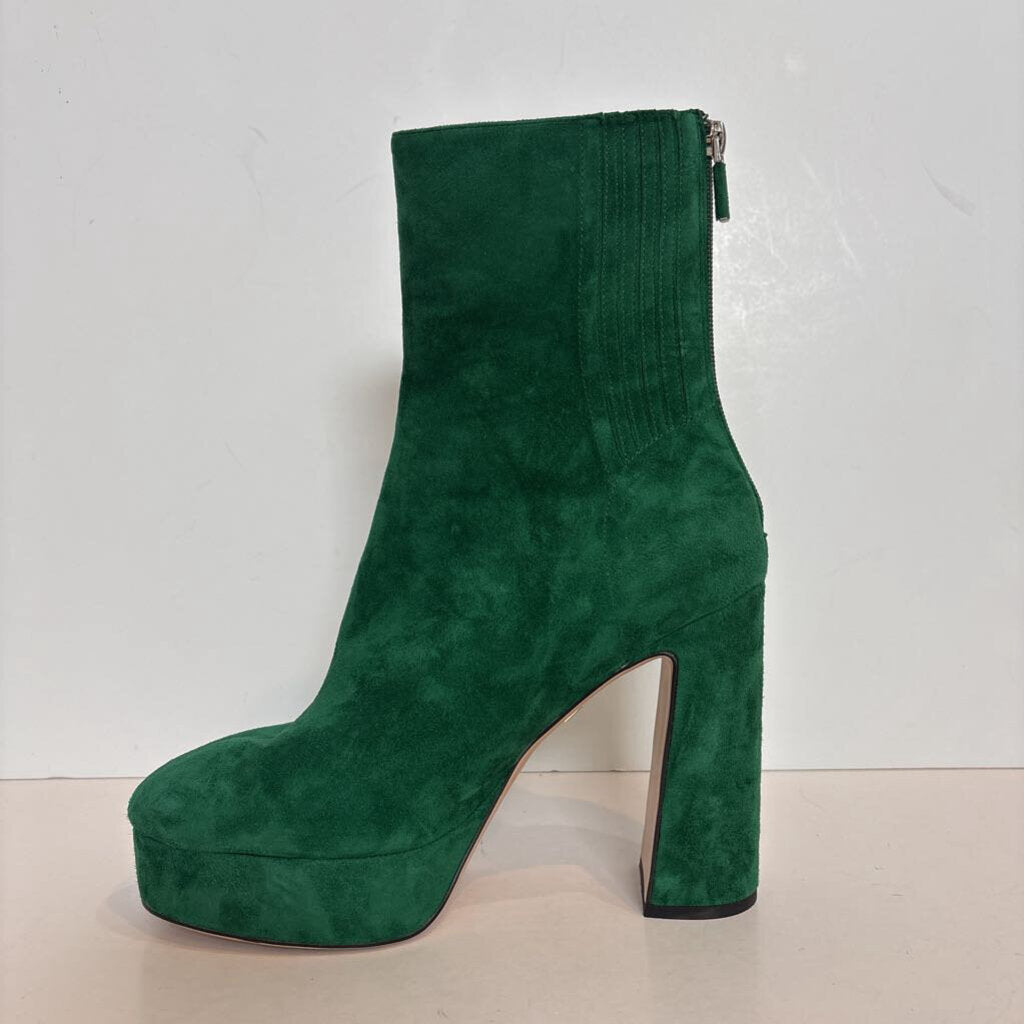 Suede Heel