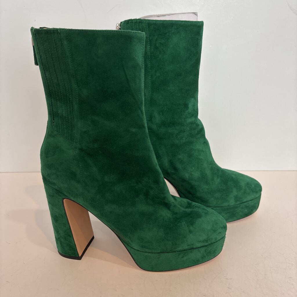 Suede Heel
